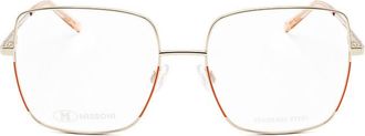M Missoni Ladies Gd Pea Square Eyeglass Frames MMI-0021-K67