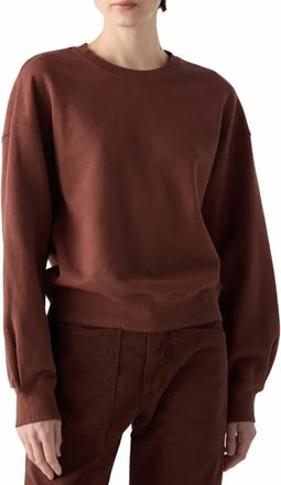 Amo Katarina Sweatshirt In Cocoa