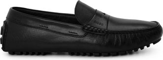 HUGO BOSS Mens Mocc Classic Low Top Trainers in Black - Size UK 7.5