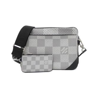 Louis Vuitton Coated Canvas Pouch Shoulder Bag (Pre-Owned)
