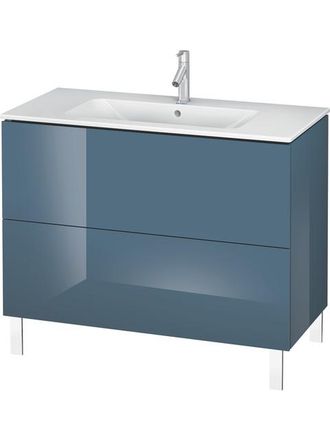 Duravit Mueble Bajo Lavabo L-cube 1020x481x704mm Azul Piedra Brillante