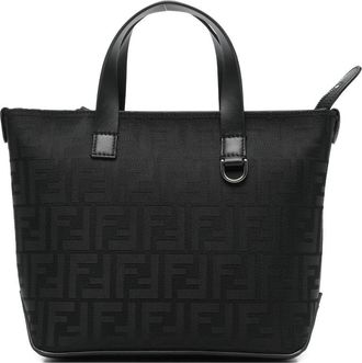 Fendi Shopping Sm Nylon Ff Grace Bags