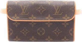 Louis Vuitton Pre-owned Belt Bags, female, Brown, Size: ONE SIZE Pre-owned Pochette Florentine Monogram Waist Bag