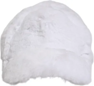 Dolce & Gabbana White Modacrylic Rapper Men Baseball Capello Mens Hat