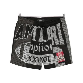 Amiri Beachwear, male, Multicolor, Size: L Spliced Swim Trunk