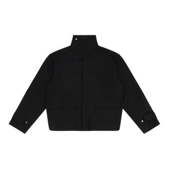 Entire studios Light Jackets, male, Black, Size: M Cotton Jacket