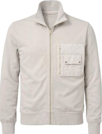Ten c Half Zip Hoodie - Heren - Vesten met rits - Grijs - M - Hoodies & sweatvesten