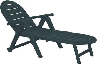 Concept Usine Set de 2 tumbonas verdes