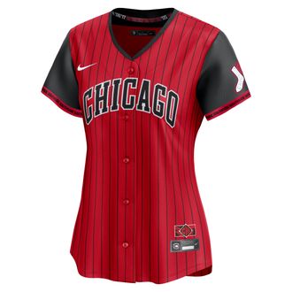 Nike Chicago White Sox City Connect Womens Nike Womens Dri-FIT ADV MLB Limited Jersey in Red | LM2W0CNGRX-1U2