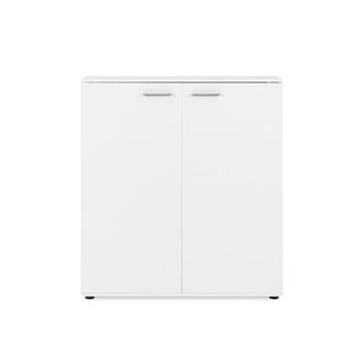 Calicosy Zapatero 2 puertas 8 baldas - 100 cm - Blanco