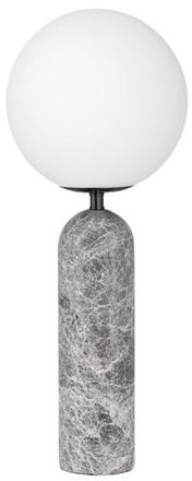 Globen Lighting Tischlampe Torrano &oslash; 20/ H 53 cm - grauer Marmor