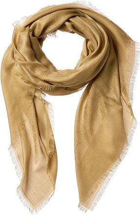 Gucci Gg Silk-Blend Scarf
