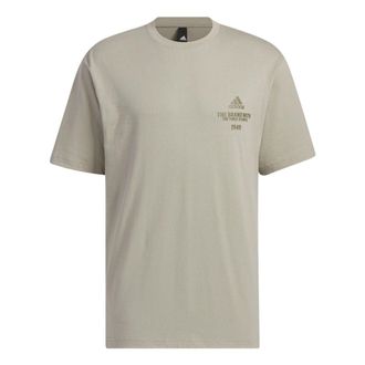 adidas Verbiage T-Shirts Olive Green IP3923