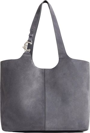 Coccinelle C-Easy Suede Leather Tote Bag