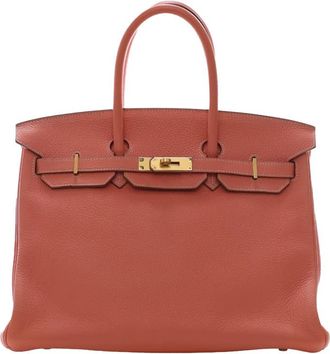 Herm&egrave;s Pre-owned Hermes Clemence Birkin Retourne 35 GUVD5YSBKNN8BYGT