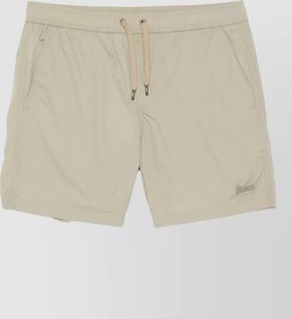 Herno swim shorts elastic waistband side and back pockets