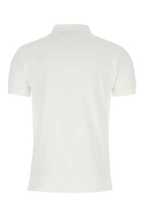 Polo Ralph Lauren Piqu&eacute; Cotton Polo Shirt - White