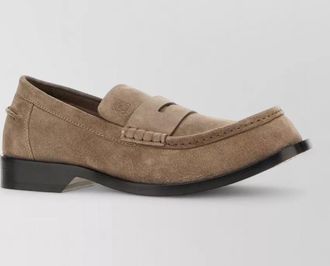 Loewe suede loafers