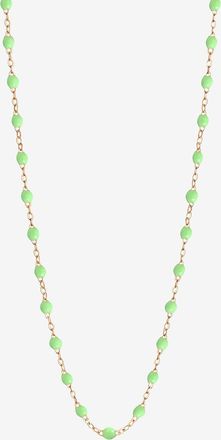 Gigi Clozeau Halskette aus Roségold und Harz Classique Gigi Anis