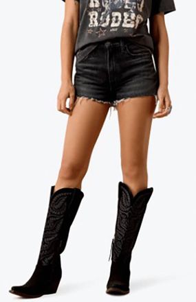 Ariat Jazmine Ultra High Rise Calamity Tomboy Shorts In Midnight