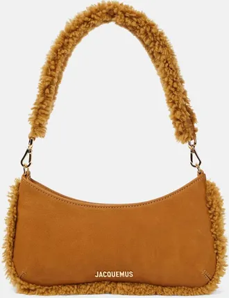 Jacquemus Le Bisou Doux Small leather shoulder bag