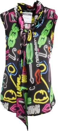 Moschino Dames, Tops, Veelkleurig, Maat: 2XS