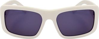 adidas Unisex White Sport Sunglasses OR0090-21X-2