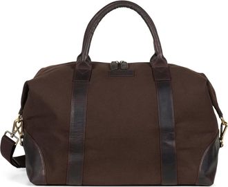 Howard London Weekendtas Steven - Heren - Weekendtassen - Bruin - ONE Size - Katoen - Tassen
