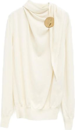 Jil Sander draped sweater - Toni neutri