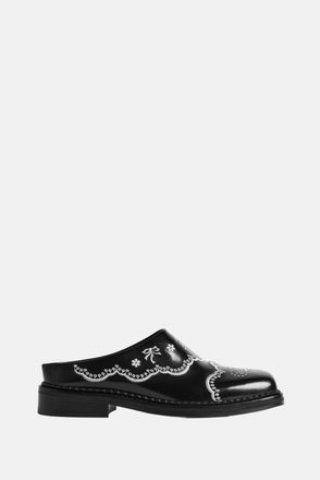 Simone Rocha Mule Con Motivi In Pizzo