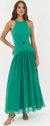 Hutch Abbey Dress In Green