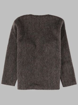 Our Legacy Wool Blend Button-Front Cardigan - Gray