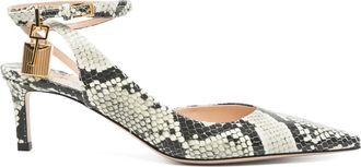 Tom Ford Pumps Padlock 65mm - Grigio