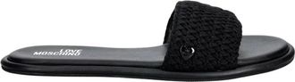 Love Moschino Slide - Dames - Sandalen - Zwart - 36 EU - Schoenen