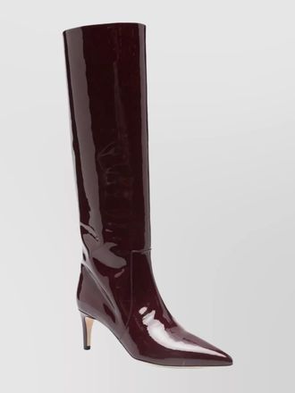 PARIS TEXAS leather stiletto boots