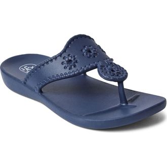 Jack Rogers Jacks Sandal in Navy at Nordstrom, Size 11