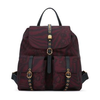 Pinko Backpack Classic Nylon - female - PINKO - Backpacks - Red - ONE SIZE - Bags