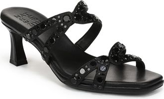 Naturalizer Kimi Slide Sandal in Black Satin at Nordstrom Rack, Size 6.5