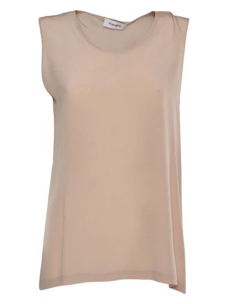 KANGRA Zijden blouse - Beige