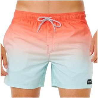 Rip Curl Offset Fade Volley Badehose f&uuml;r Herren | rot/grau