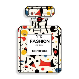 Arte Dal Mondo Adm - Acrylic Print Mirofum Perfume Bottle