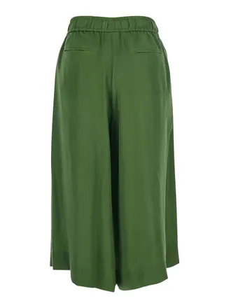 Merci Cotton Bermuda Shorts - Green