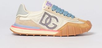 Dolce & Gabbana Sneakers DG Athletic Dolce & Gabbana in camoscio e nylon con strass