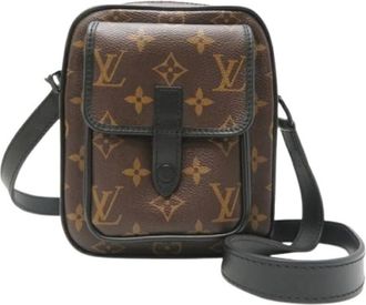 Louis Vuitton Pre-owned Cross Body Bags, male, Brown, Size: ONE SIZE Pre-owned Canvas louis-vuitton-bags