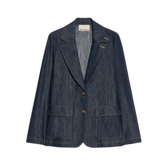 Pennyblack Dames, Jassen, Blauw, Maat: XS Katoen