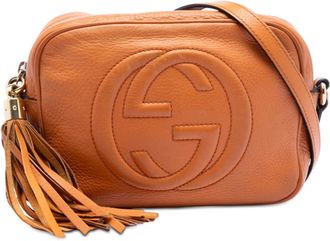 Gucci Pre-owned Gucci Leather Soho Disco Crossbody Ladies 308364 498879
