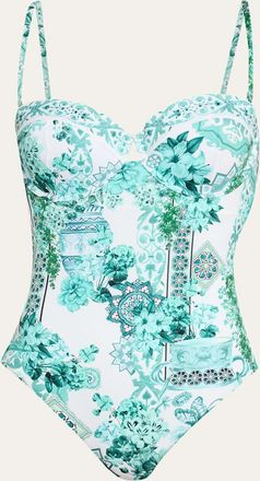 Camilla Balearic Bebe Underwire Moulded Cup One-Piece Swimsuit