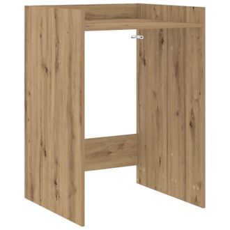 vidaXL Armario Para Lavadora Roble Artisan 67,5 X 62 X 97 Cm Vidaxl