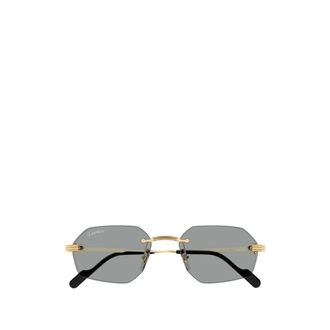 Cartier Premi&egrave;re Sunglasses - male - Cartier - Sunglasses - Yellow - 54 MM - Accessories