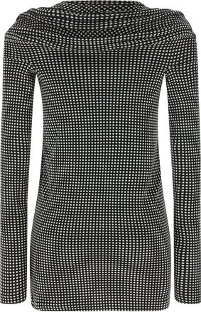 Junya Watanabe Womens Bicolor Cotton Short Dress